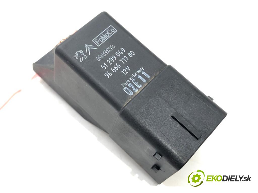 PEUGEOT 508 I (8D_) 2010 - 2018    1.6 HDi 82 kW [112 KM] olej napędowy 2010 - 2018  relé sviečok žhavenia 966671780 (Relé)