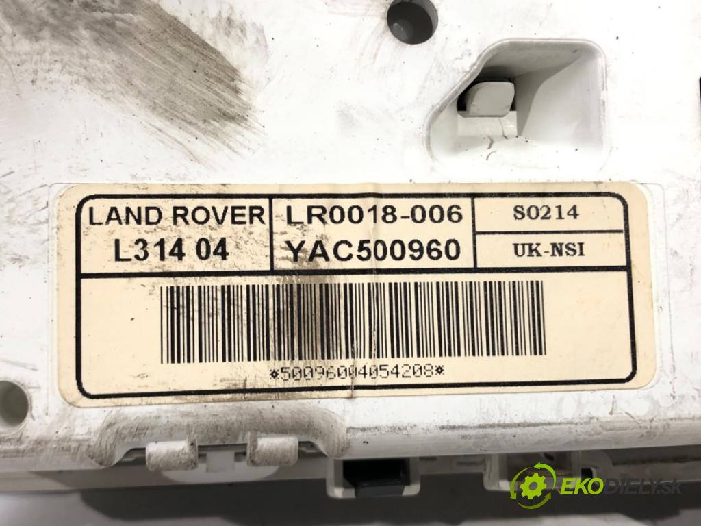 LAND ROVER FREELANDER I (L314) 1998 - 2006    2.0 Td4 4x4 82 kW [112 KM] olej napędowy 2000 - 20  prístrojovka YAC500960 (Přístrojové desky, displeje)