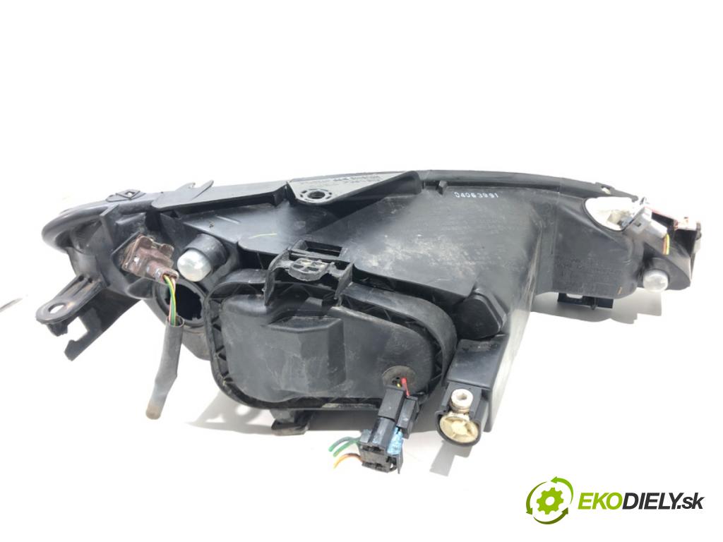 PEUGEOT 206 liftback (2A/C) 1998 - 2012    1.1 i 44 kW [60 KM] benzyna 1998 - 2007  Svetlomet ľavy predný