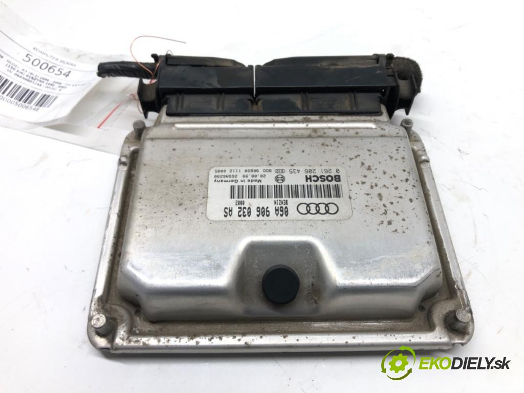 AUDI A3 (8L1) 1996 - 2006    1.8 T 110 kW [150 KM] benzyna 1996 - 2003  riadiaca jednotka Motor 06A906032AS (Riadiace jednotky)