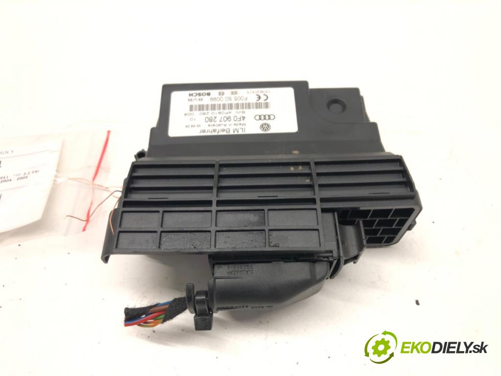 AUDI A6 C6 (4F2) 2004 - 2011    3.2 FSI quattro 188 kW [255 KM] benzyna 2004 - 200  Modul Riadiaca jednotka energie 4F0907280