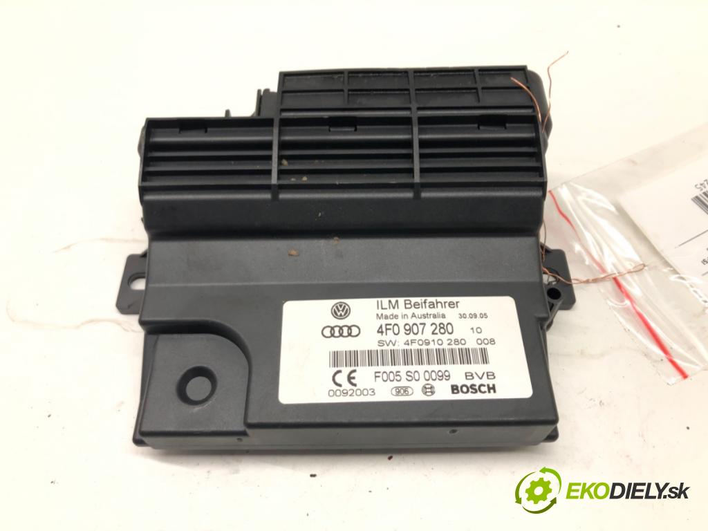 AUDI A6 C6 (4F2) 2004 - 2011    3.2 FSI quattro 188 kW [255 KM] benzyna 2004 - 200  modul řídící jednotka NAPÁJENÍ 4F0907280
