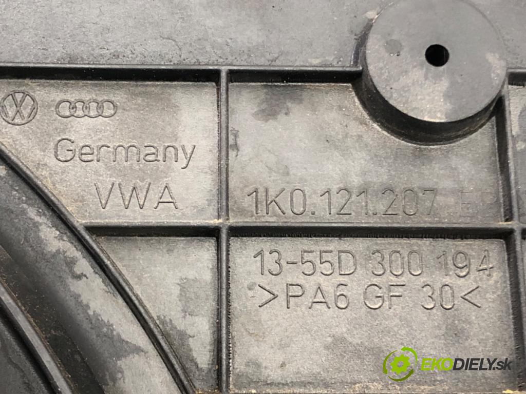 VW GOLF VI (5K1) 2008 - 2014    1.4 TSI 90 kW [122 KM] benzyna 2008 - 2012  Ventilátor chladiča  (Ventilátory)