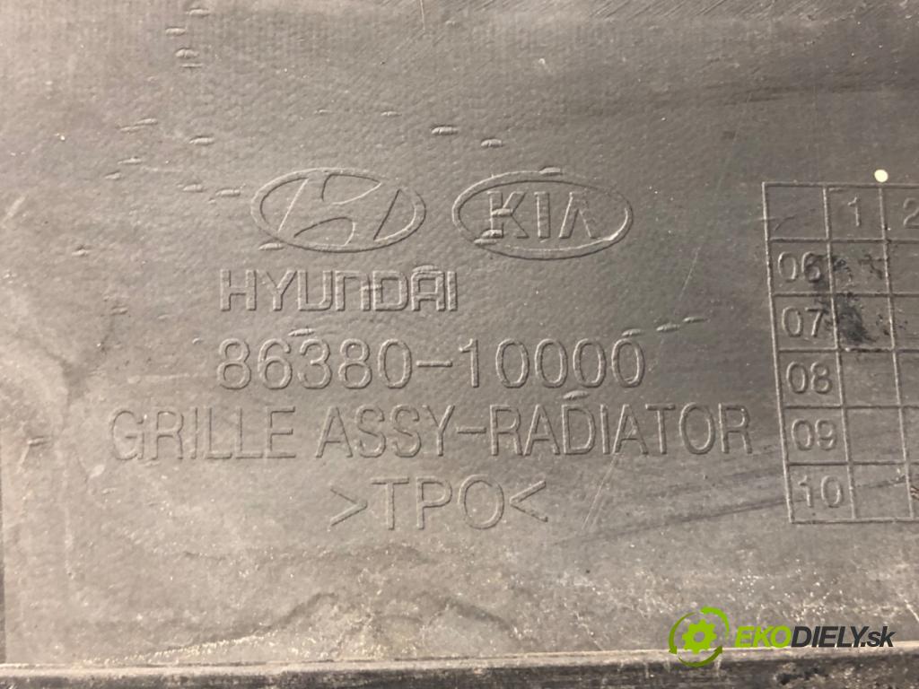 KIA CARENS III nadwozie wielkoprzestrzenne (MPV) (UN) 2006 - 2022    2.0 CRDi 140 103 kW [140 KM] olej napędowy 2006 -   mřížka maska 86380-10000 (Mřížky (masky) chladičů)