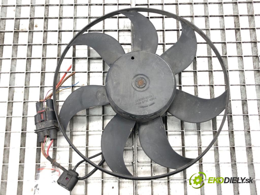 VW TOURAN (1T1, 1T2) 2003 - 2010    1.4 TSI 125 kW [170 KM] benzyna 2006 - 2010  Ventilátor chladiča 1K0959455CQ (Ventilátory)
