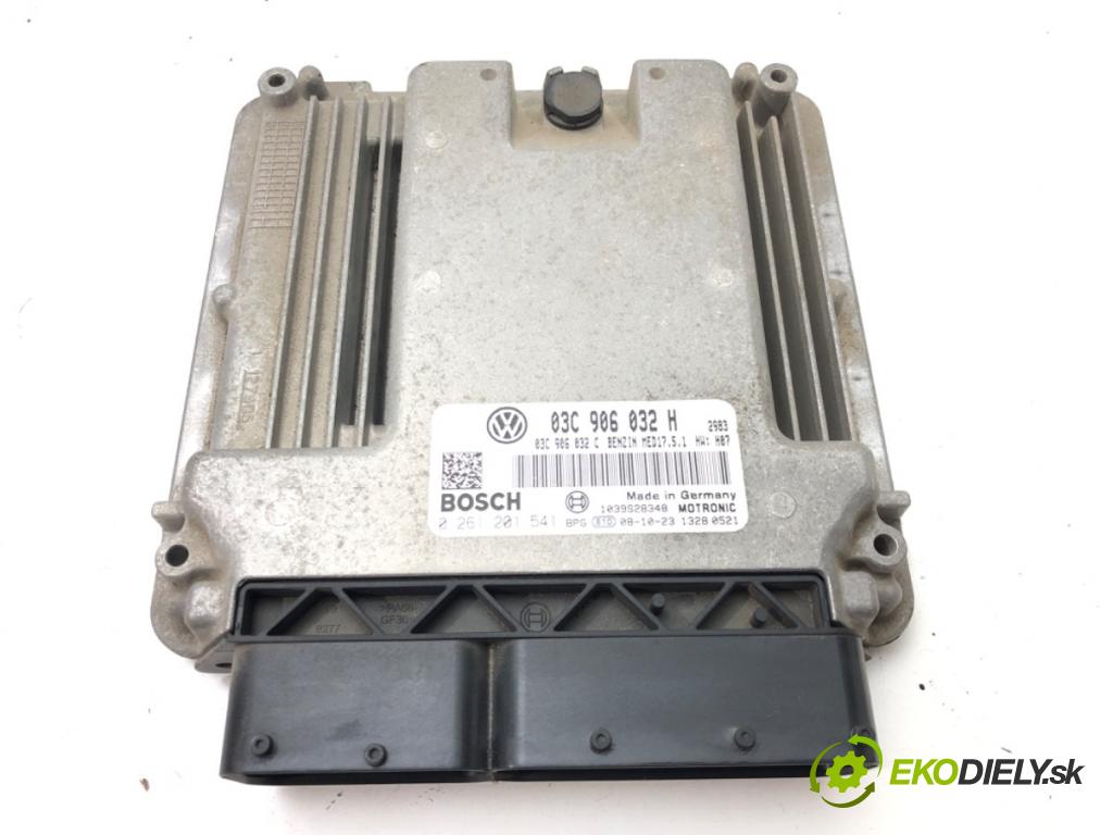 VW TOURAN (1T1, 1T2) 2003 - 2010    1.4 TSI 125 kW [170 KM] benzyna 2006 - 2010  riadiaca jednotka Motor 03C906032H 0261201541 (Riadiace jednotky)