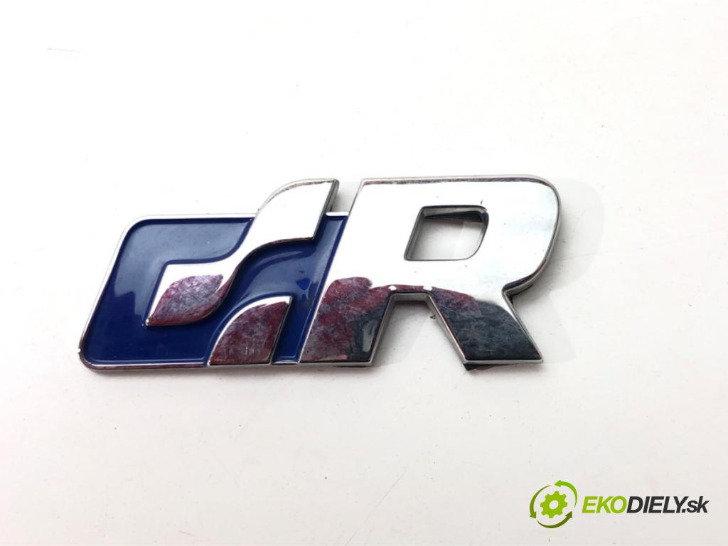 VW TOURAN nadwozie wielkoprzestrzenne (MPV) 2008 125 kW 1.4 TSI 1390 Znak blatníka R R-LINE: 1K0853688B