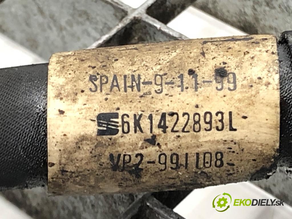 SEAT IBIZA II (6K1) 1993 - 2002    1.4 i 44 kW [60 KM] benzyna 1993 - 2002  hadica servočerpadlo 6K1422893L (Rúrky, hadice servočerpadla)