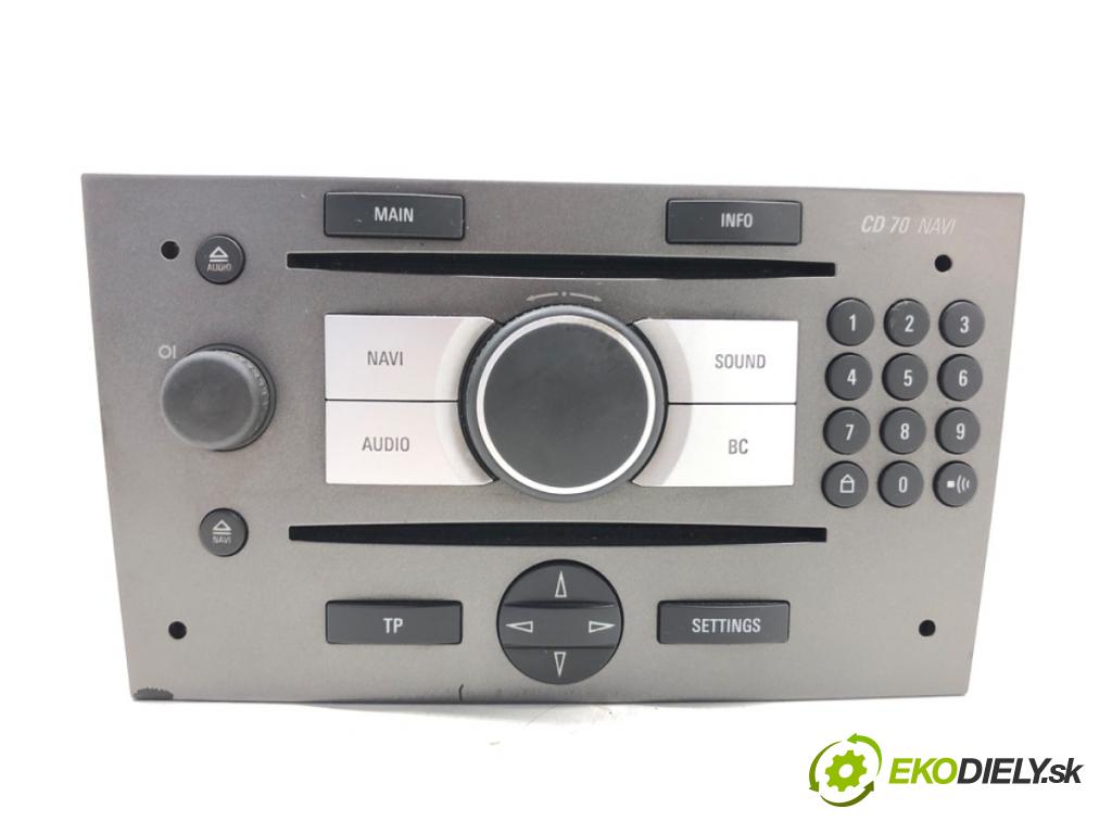 OPEL VECTRA C (Z02) 2002 - 2009    1.9 CDTI (F69) 88 kW [120 KM] olej napędowy 2004 -  RADIO 383555646 (Audio zariadenia)