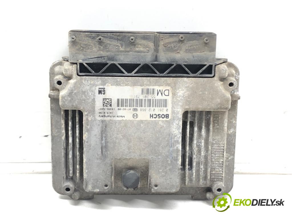 OPEL VECTRA C (Z02) 2002 - 2009    1.9 CDTI (F69) 88 kW [120 KM] olej napędowy 2004 -  riadiaca jednotka Motor 0281012868 (Riadiace jednotky)