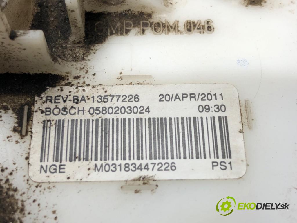 OPEL INSIGNIA A (G09) 2008 - 2017    2.0 CDTI (68) 96 kW [131 KM] olej napędowy 2008 -   pumpa paliva 13577226