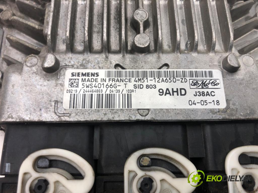 FORD FOCUS C-MAX (DM2) 2003 - 2007    2.0 TDCi 100 kW [136 KM] olej napędowy 2003 - 2007  riadiaca jednotka Motor 4M51-12A650-ZD (Riadiace jednotky)