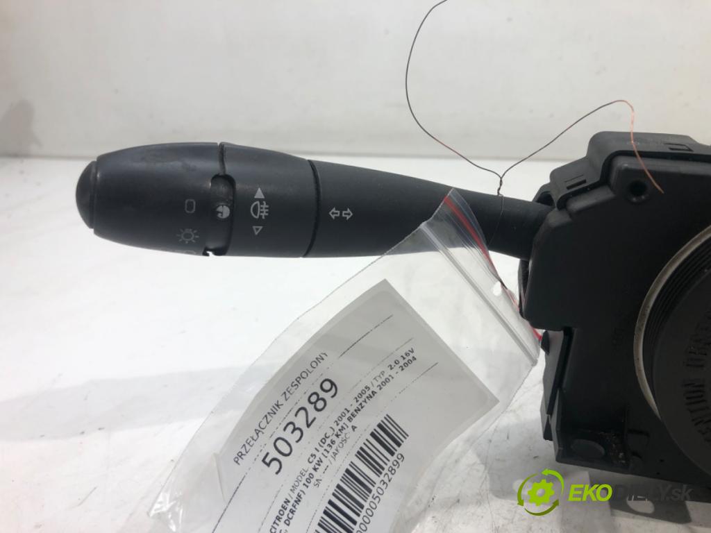 CITROEN C5 I (DC_) 2001 - 2005    2.0 16V (DCRFNC, DCRFNF) 100 kW [136 KM] benzyna 2  Prepínač kombinovaný 96477534XT (Prepínače, spínače, tlačidlá a ovládače kúrenia)