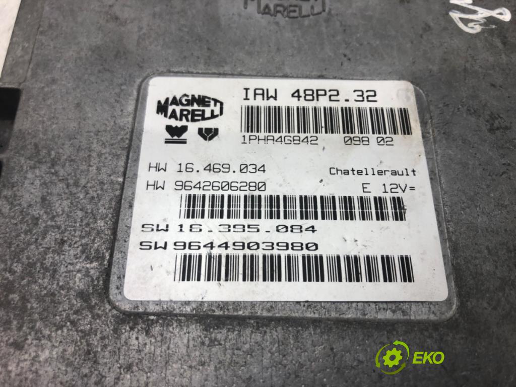 CITROEN C5 I (DC_) 2001 - 2005    2.0 16V (DCRFNC, DCRFNF) 100 kW [136 KM] benzyna 2  riadiaca jednotka Motor 9644903980 (Riadiace jednotky)