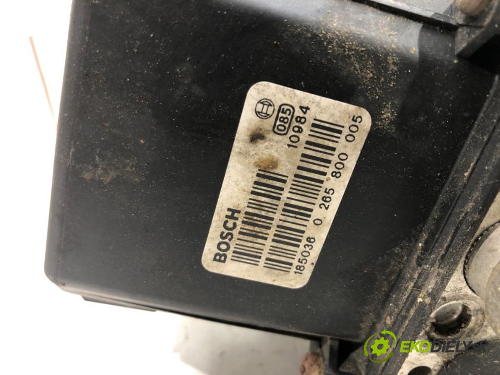 ALFA ROMEO 147 (937_) 2000 - 2010    1.6 16V T.SPARK ECO (937.AXA1A, 937.BXA1A) 77 kW [  pumpa ABS 0265800005 (Pumpy brzdové)