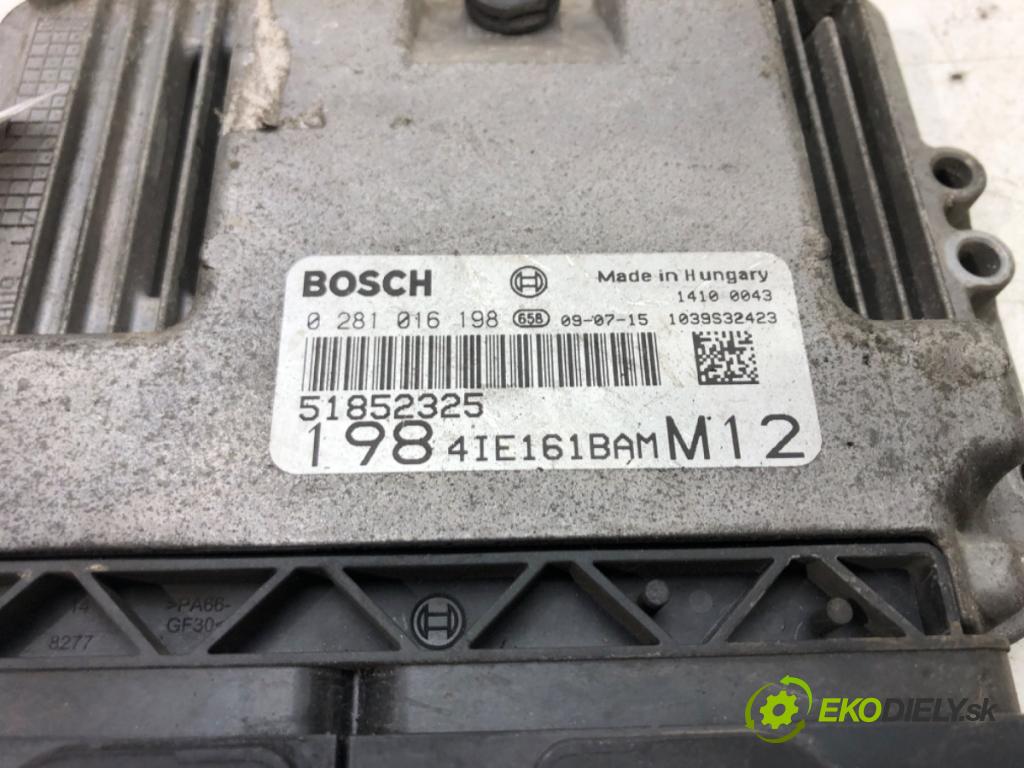FIAT BRAVO II (198_) 2006 - 2022    1.6 D Multijet (198AXL1B) 88 kW [120 KM] olej napę  riadiaca jednotka Motor 51852325 (Riadiace jednotky)