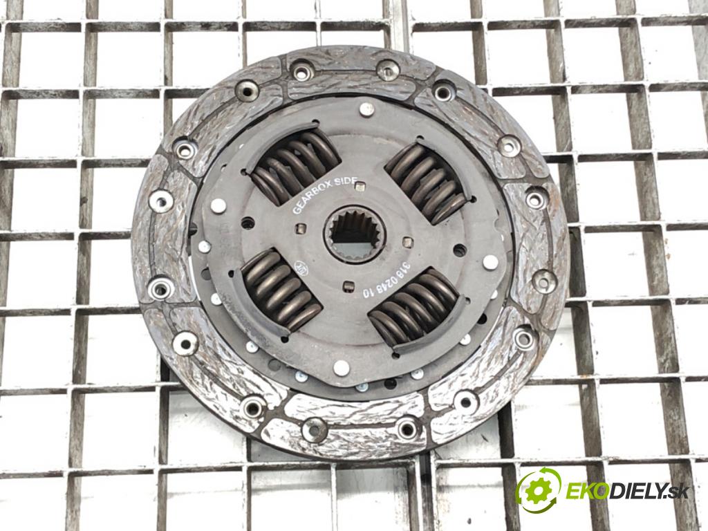 PEUGEOT 207 (WA_, WC_) 2006 - 2015    1.4 54 kW [73 KM] benzyna 2006 - 2013  Spojková sada (bez ložiska) komplet 318024810 (Kompletné sady (bez ložiska))