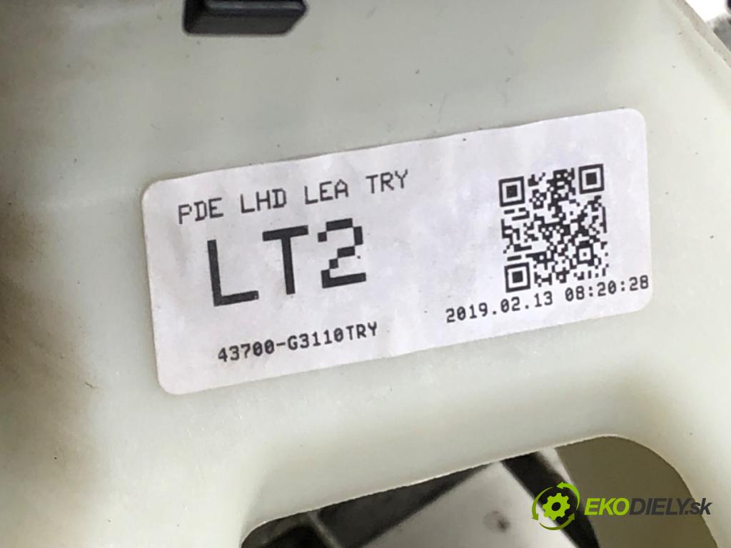 HYUNDAI i30 (PDE, PD, PDEN) 2016 - 2022    1.4 MPI 74 kW [100 KM] benzyna 2016 - 2022  Kulisa 43700-G3110 (Rýchlostné páky / kulisy)