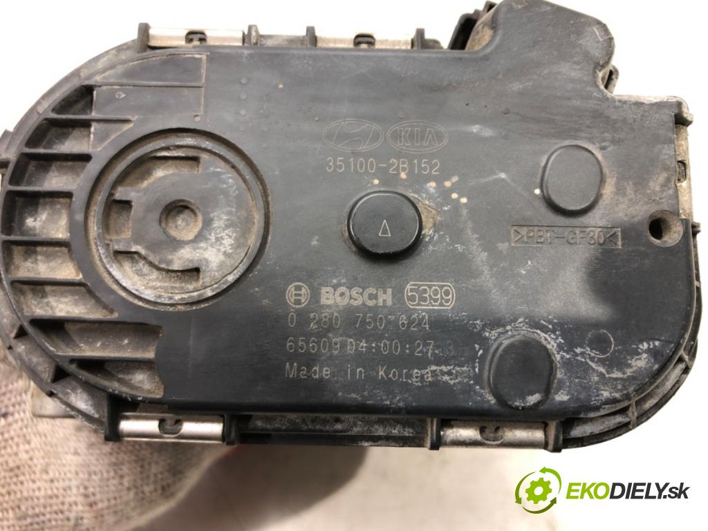HYUNDAI ix20 (JC) 2010 - 2022    1.6 92 kW [125 KM] benzyna 2010 - 2022  Škrtiaca klapka 35100-2B152 (Škrtiace klapky)