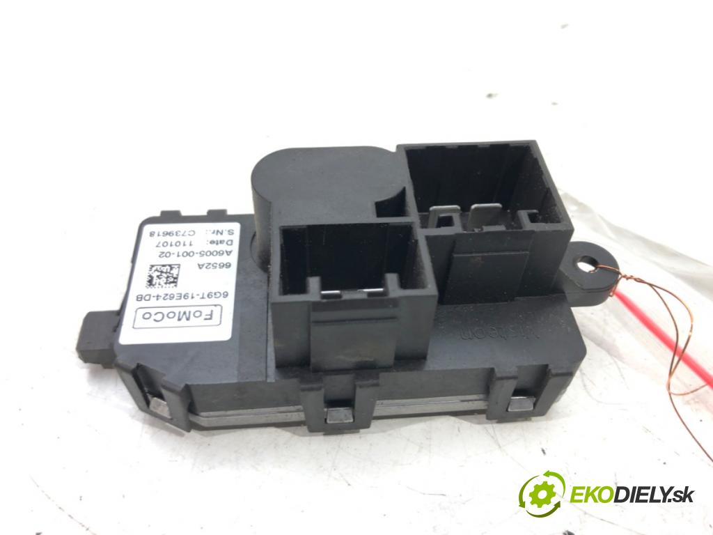 FORD FOCUS III 2010 - 2022    1.6 TDCi 85 kW [115 KM] olej napędowy 2010 - 2017  Odpor, rezistor kúrenia vzduchu 6G9T-19E624-DB (Odpory (rezistory) kúrenia)