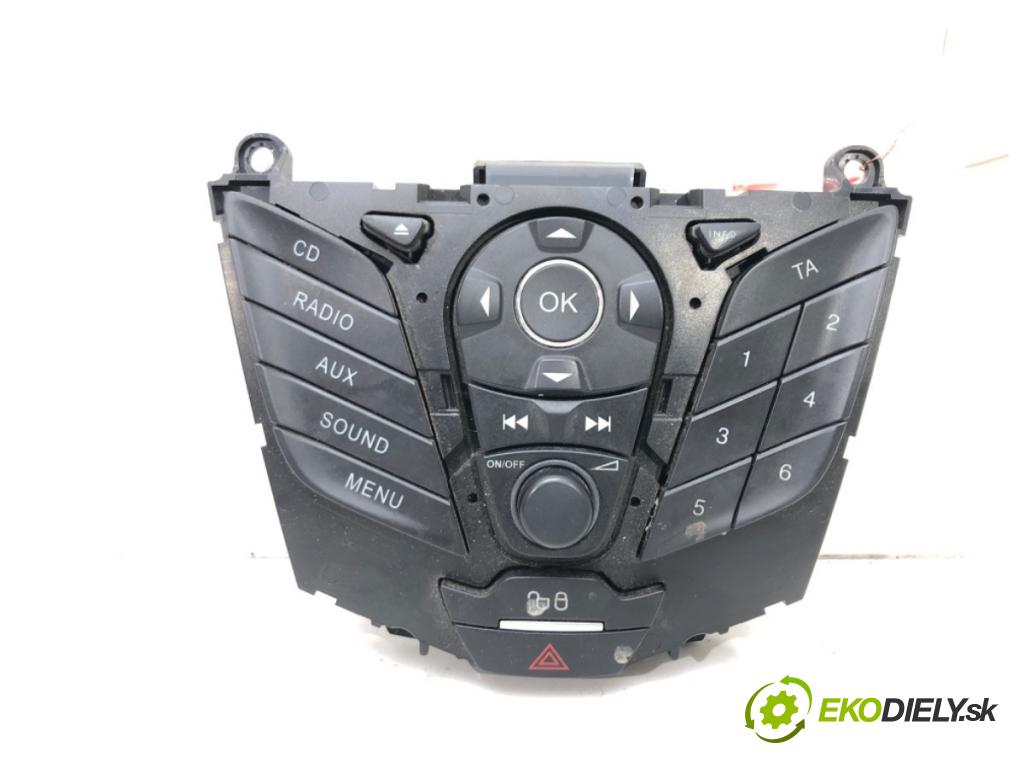 FORD FOCUS III 2010 - 2022    1.6 TDCi 85 kW [115 KM] olej napędowy 2010 - 2017  Panel ovládania radia AM5T18K811AC (Prepínače, spínače, tlačidlá a ovládače kúrenia)