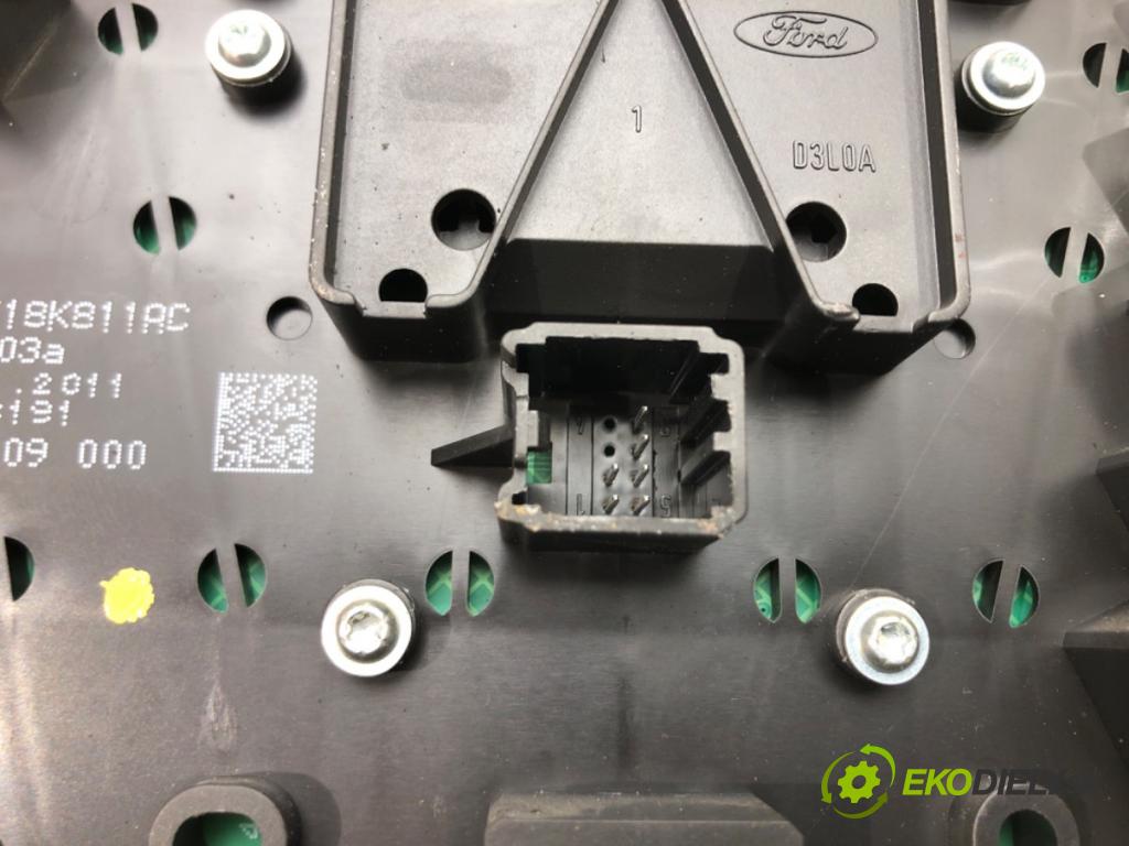 FORD FOCUS III 2010 - 2022    1.6 TDCi 85 kW [115 KM] olej napędowy 2010 - 2017  Panel ovládania radia AM5T18K811AC (Prepínače, spínače, tlačidlá a ovládače kúrenia)