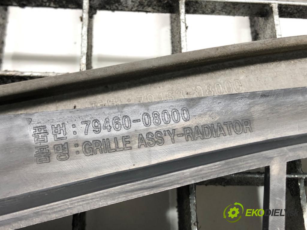 SSANGYONG REXTON / REXTON II (GAB_) 2002 - 2022    2.7 Xdi 121 kW [165 KM] olej napędowy 2005 - 2006  mřížka maska 79460-08000 (Mřížky (masky) chladičů)