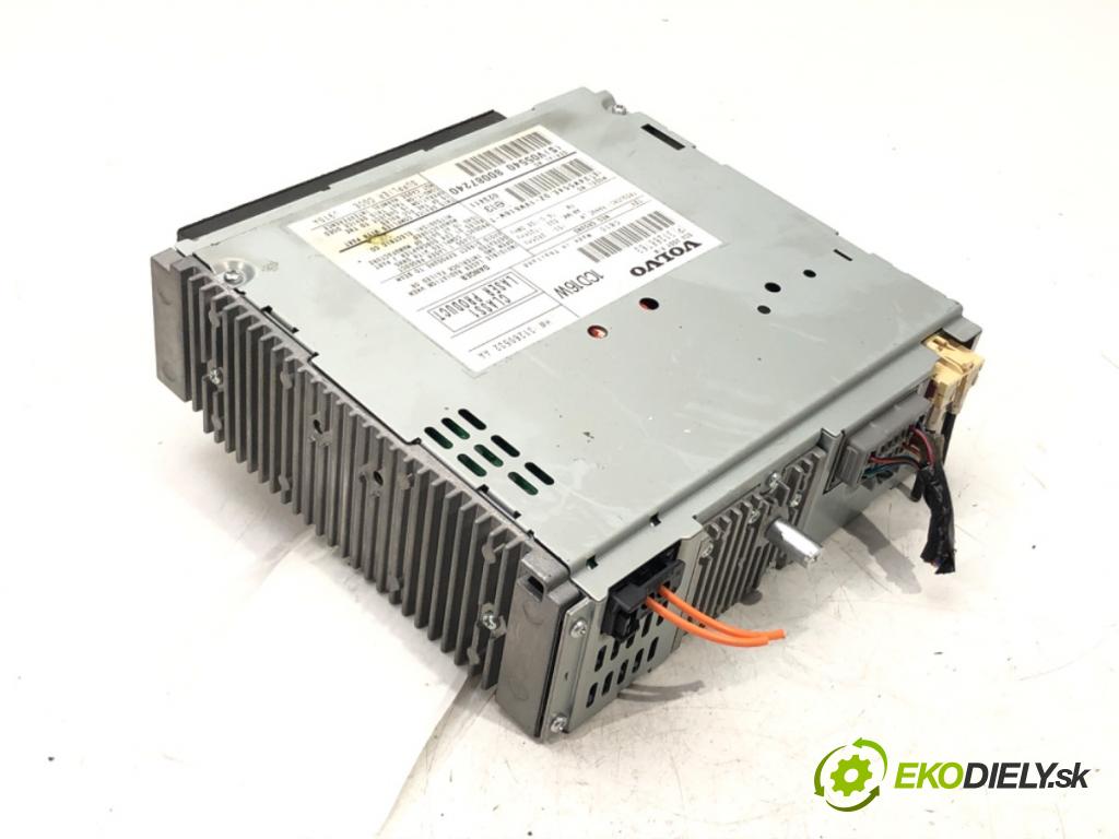 VOLVO V50 (545) 2003 - 2012    1.6 74 kW [101 KM] benzyna 2005 - 2012  RADIO 31266763 (Audio zariadenia)