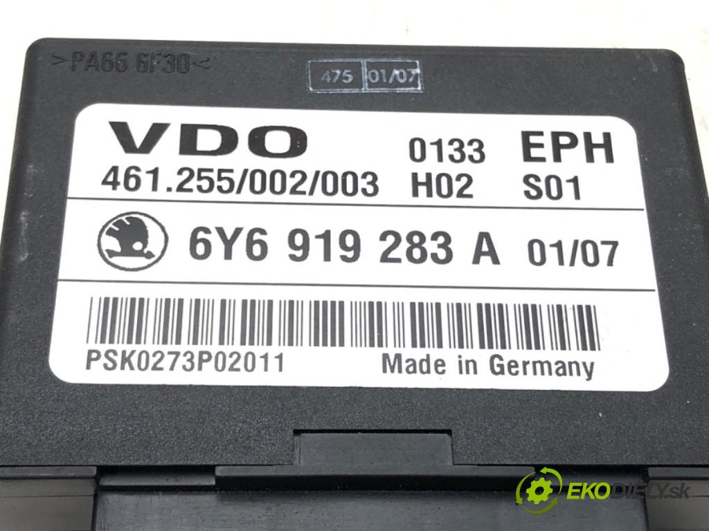 SKODA OCTAVIA I (1U2) 1996 - 2010    1.6 75 kW [102 KM] benzyna 2000 - 2010  Modul PDC 6Y6919283A (Ostatné)