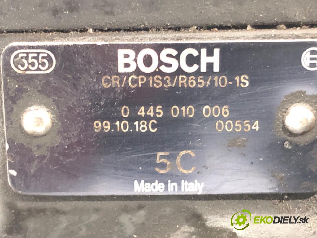 ALFA ROMEO 166 (936_) 1998 - 2007    2.4 JTD (936A2B__) 103 kW [140 KM] olej napędowy 2  Pumpa vstrekovacia 0445010006 (Vstrekovacie čerpadlá)