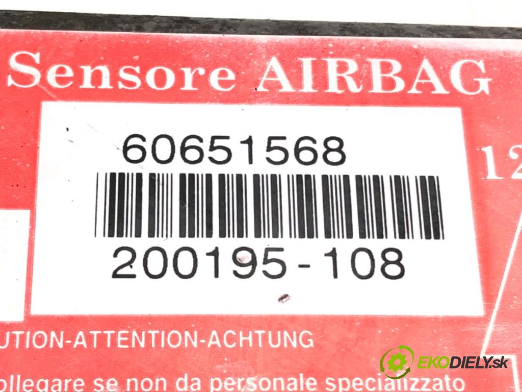 ALFA ROMEO 166 (936_) 1998 - 2007    2.4 JTD (936A2B__) 103 kW [140 KM] olej napędowy 2  senzor airbag 60651568 (Snímače)