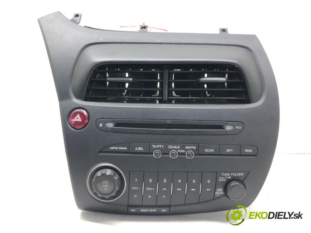 HONDA CIVIC VIII Hatchback (FN, FK) 2005 - 2022    1.8 (FN1, FK2) 103 kW [140 KM] benzyna 2005 - 2022  RADIO 39100-SMG-G113-M1 (Audio zariadenia)