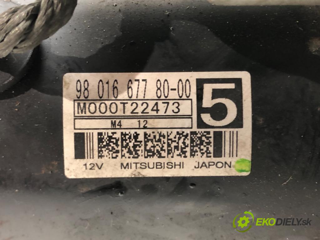 PEUGEOT 508 SW I (8E_) 2010 - 2018    1.6 HDi 84 kW [115 KM] olej napędowy 2012 - 2018  Štartér 9801667780 (Štartéry)