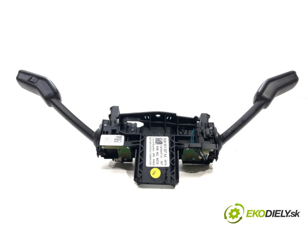 SKODA OCTAVIA III liftback 2013 103 kW 1.4 TSI 1395 přepínač kombinovaný 5Q0953507AA (Páčky pod volantem)