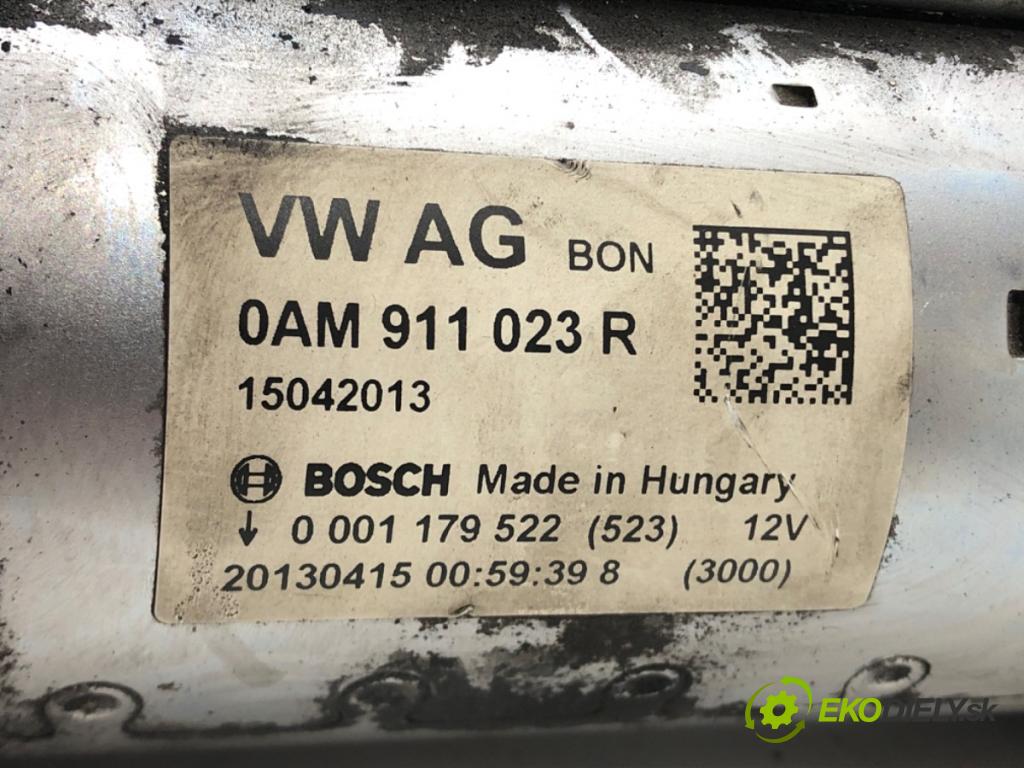 SKODA OCTAVIA III (5E3, NL3, NR3) 2012 - 2022    1.8 TSI 132 kW [180 KM] benzyna 2012 - 2022  Štartér 0AM911023R (Štartéry)