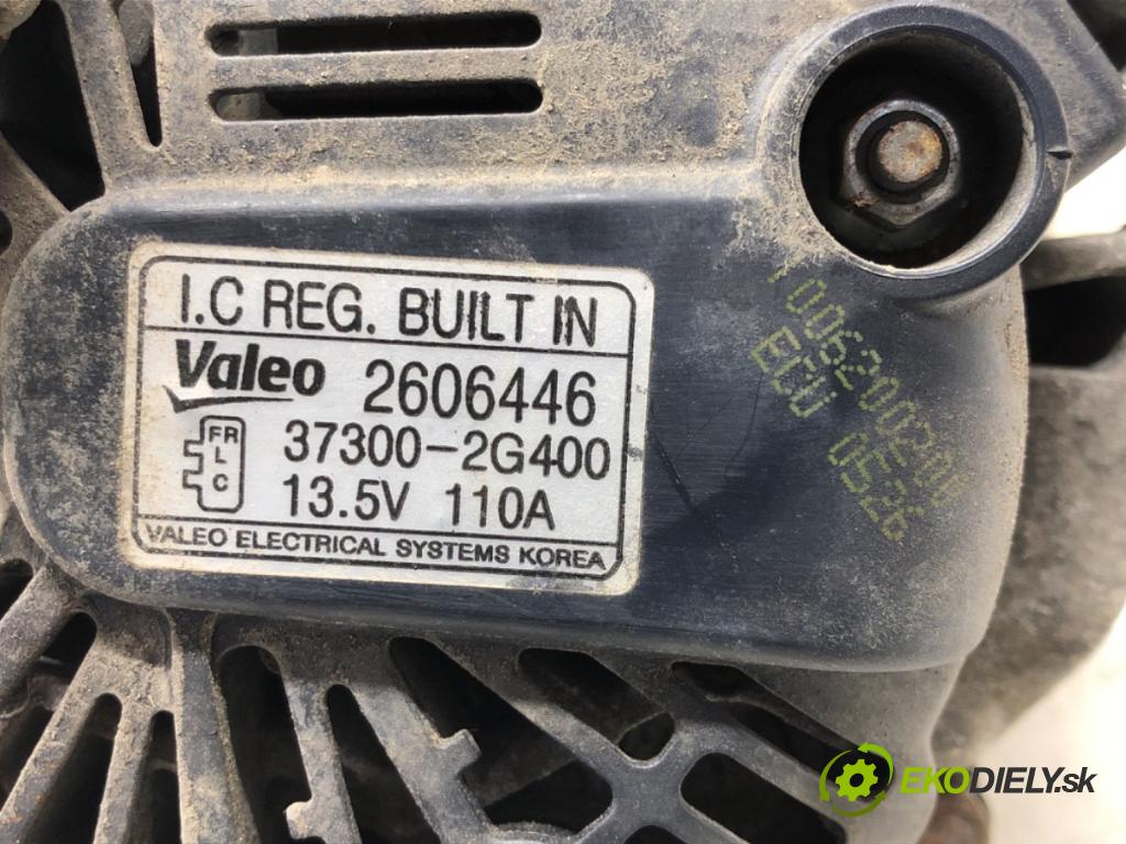 KIA SPORTAGE III (SL) 2009 - 2022    2.0 CVVT 120 kW [163 KM] benzyna 2010 - 2022  Alternátor 37300-2G400 (Alternátory)