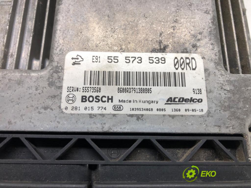 OPEL INSIGNIA A (G09) 2008 - 2017    2.0 CDTI (68) 118 kW [160 KM] olej napędowy 2008 -  riadiaca jednotka Motor 55573539 (Riadiace jednotky)