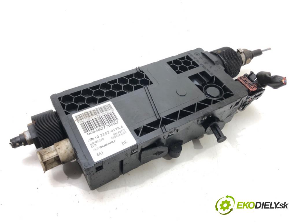 SUBARU LEGACY V Kombi (BR) 2008 - 2014    2.0 D AWD 110 kW [150 KM] olej napędowy 2009 - 201  BRZDA: ručný elektrický  (Ručné brzdy)