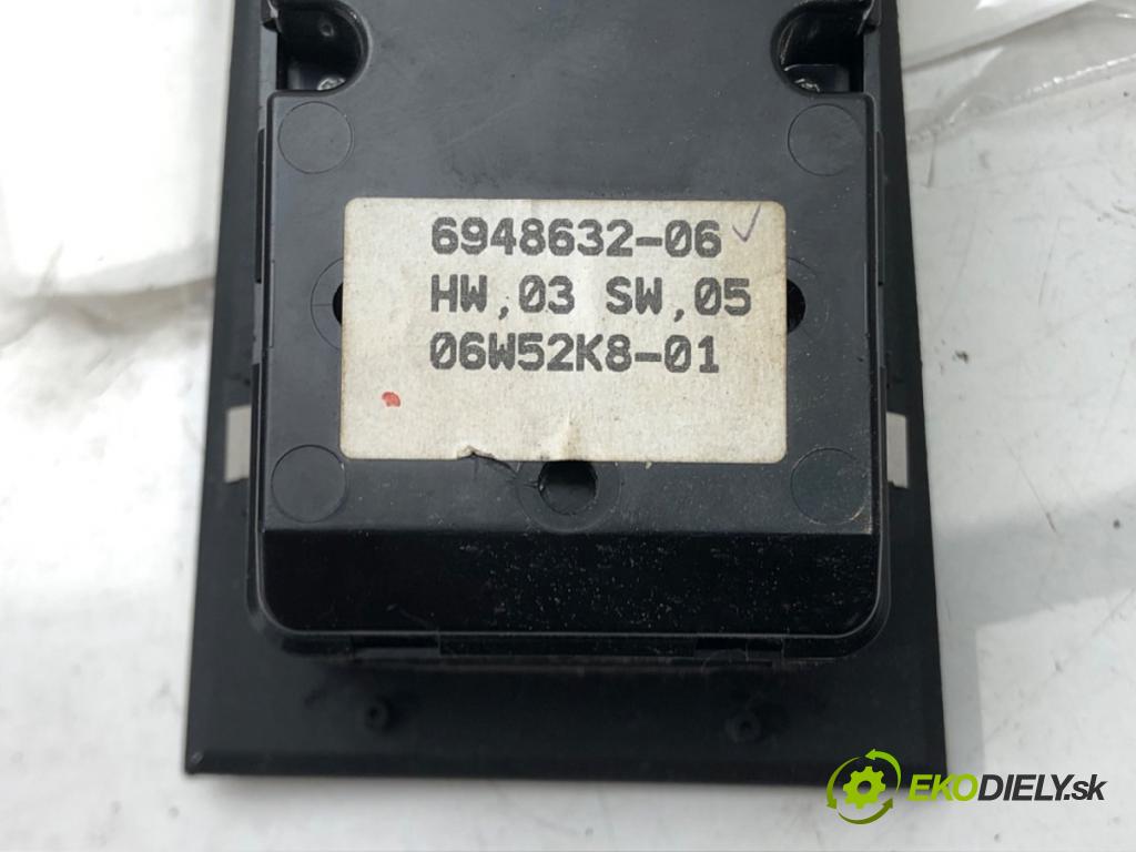 BMW 3 Touring (E91) 2004 - 2012    320 d 120 kW [163 KM] olej napędowy 2005 - 2012  Prepínač okien 6948632 (Prepínače, spínače, tlačidlá a ovládače kúrenia)