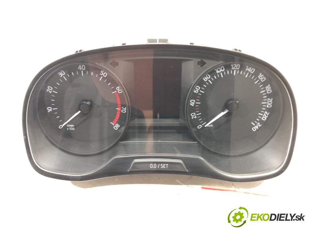 SKODA FABIA III Kombi (NJ5) 2014 - 2022    1.0 55 kW [75 KM] benzyna 2014 - 2022  Prístrojovka  (Prístrojové dosky, displeje)