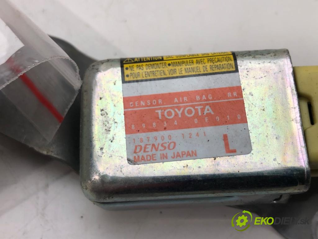 LEXUS RX (_U3_) 2003 - 2008    350 (GSU30_) 203 kW [276 KM] benzyna 2006 - 2008  Snímač nárazu 89834-0E010 (Snímače nárazu)