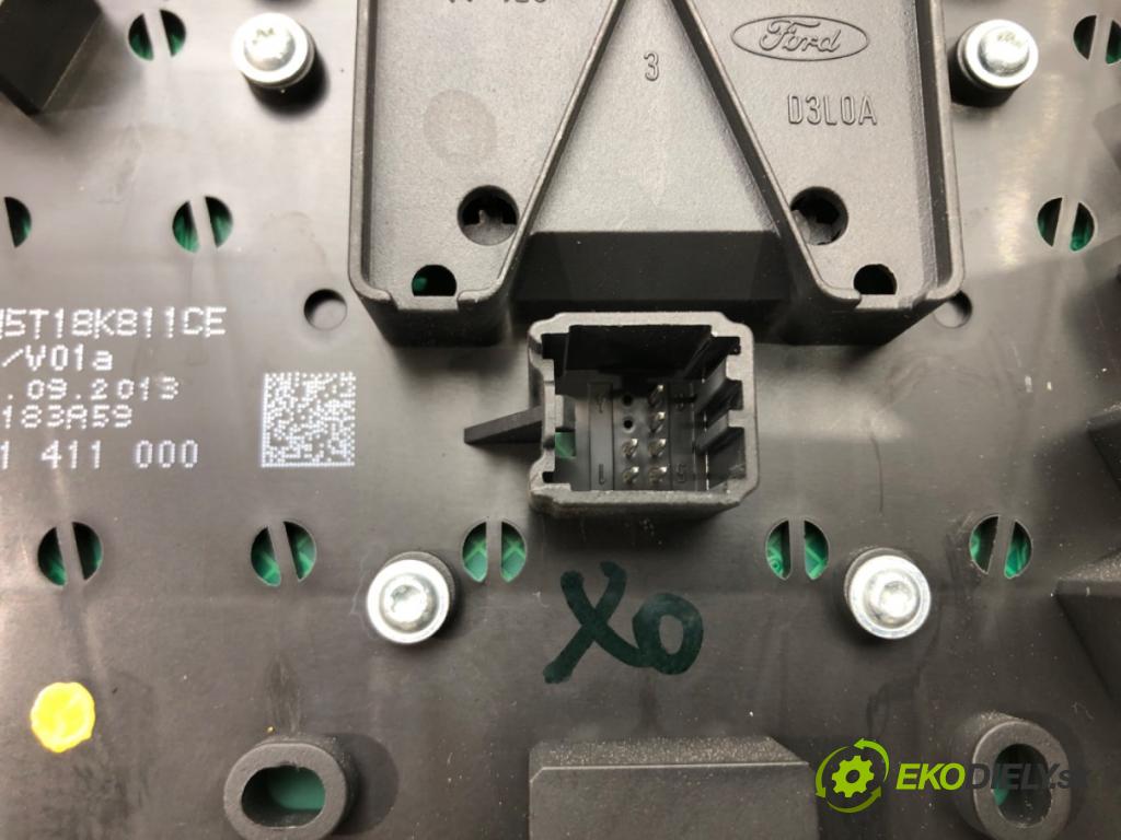 FORD C-MAX II (DXA/CB7, DXA/CEU) 2010 - 2019    1.6 TDCi 85 kW [115 KM] olej napędowy 2010 - 2019  Panel ovládania radia AM5T18K811CE (Prepínače, spínače, tlačidlá a ovládače kúrenia)