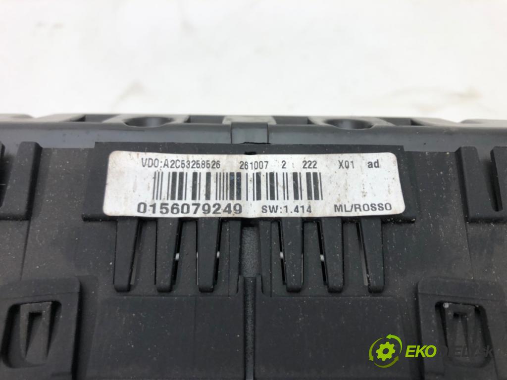 ALFA ROMEO 159 Sportwagon (939_) 2005 - 2012    1.8 MPI (939BXL1A) 103 kW [140 KM] benzyna 2005 -   Prístrojovka 0156079249 (Prístrojové dosky, displeje)