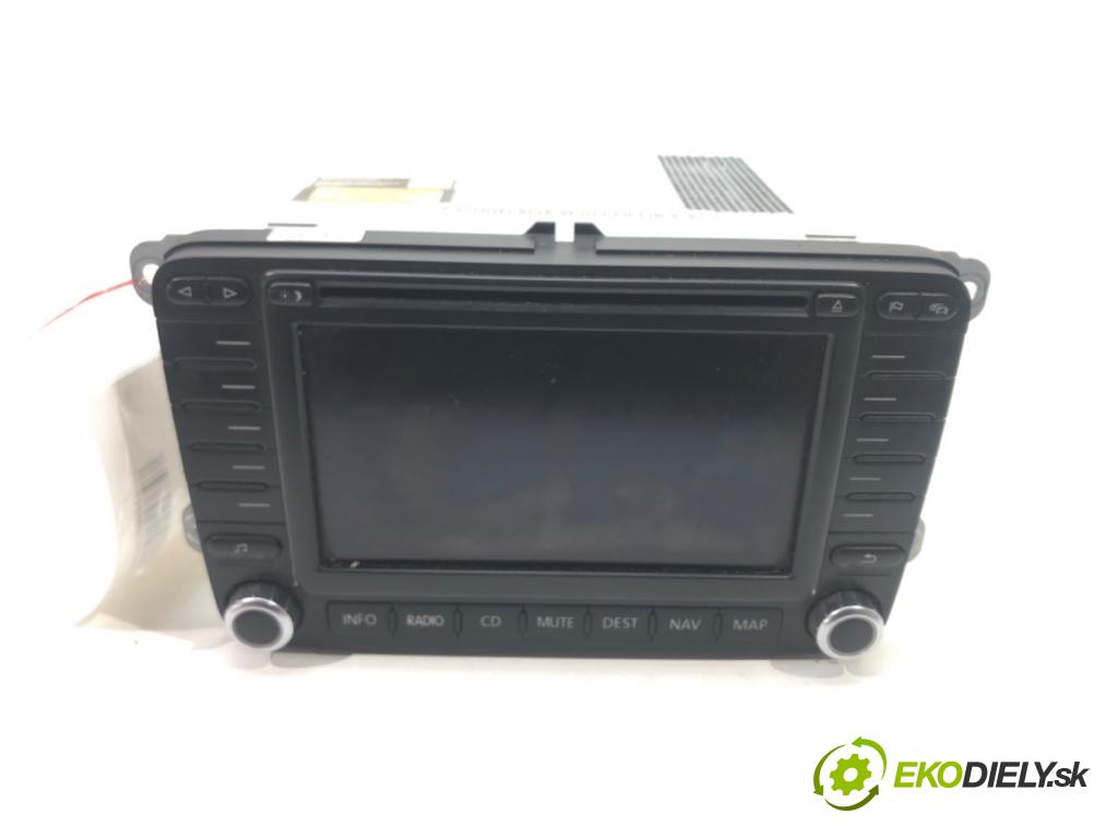 VW TOURAN (1T1, 1T2) 2003 - 2010    1.9 TDI 77 kW [105 KM] olej napędowy 2003 - 2010  RADIO Navigácia 1K0035198B (Audio zariadenia)