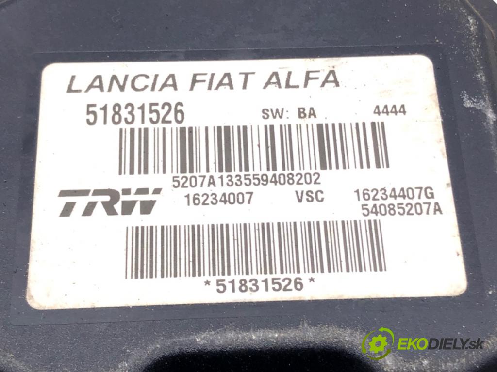 ALFA ROMEO 159 Sportwagon (939_) 2005 - 2012    1.8 MPI (939BXL1A) 103 kW [140 KM] benzyna 2005 -   Pumpa ABS 51831526 (Pumpy ABS)