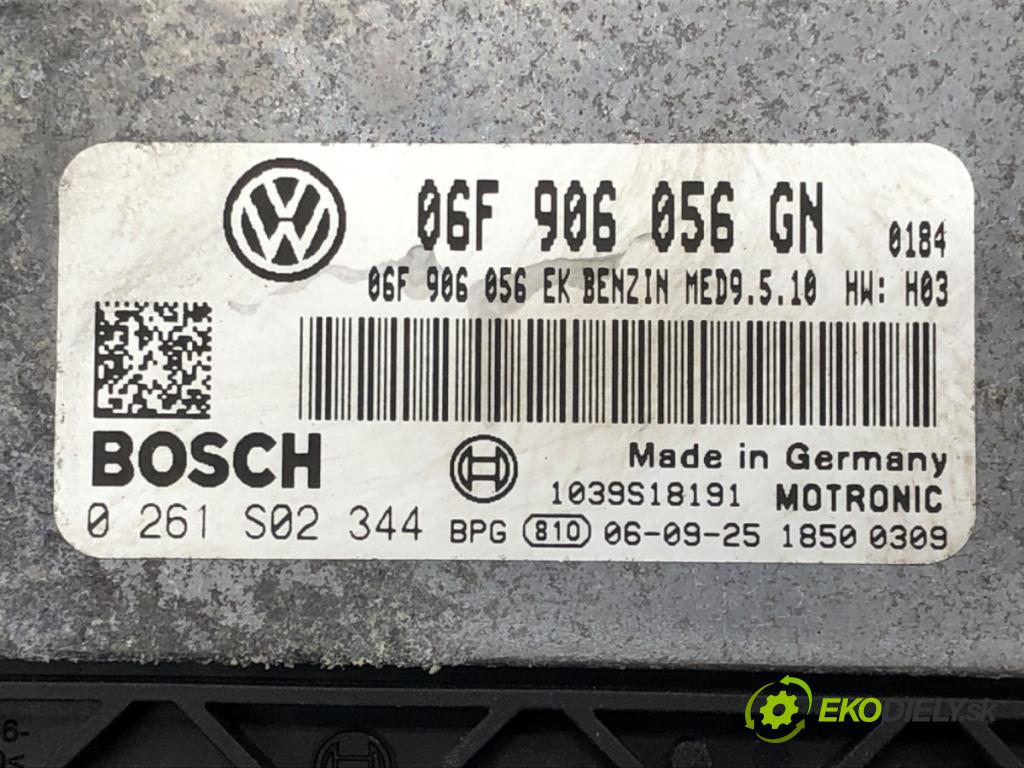 VW PASSAT B6 Variant (3C5) 2005 - 2011    2.0 FSI 110 kW [150 KM] benzyna 2005 - 2010  riadiaca jednotka Motor 06F906056GN (Riadiace jednotky)