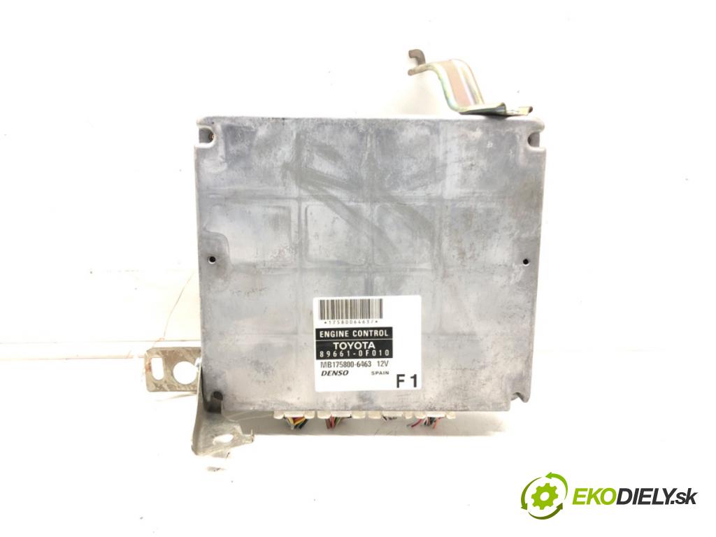 TOYOTA COROLLA Verso (ZER_, ZZE12_, R1_) 2004 - 2009    2.0 D-4D (CUR10_) 85 kW [116 KM] olej napędowy 200  riadiaca jednotka Motor 89661-0F010 (Riadiace jednotky)