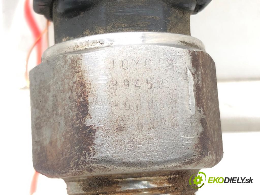 TOYOTA COROLLA Verso (ZER_, ZZE12_, R1_) 2004 - 2009    2.0 D-4D (CUR10_) 85 kW [116 KM] olej napędowy 200  Snímač tlaku paliva 89458-60010 (Snímače)