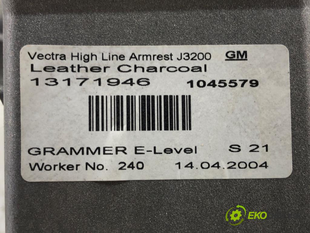 OPEL SIGNUM liftback (Z03) 2003 - 2008    2.2 DTI (F48) 92 kW [125 KM] olej napędowy 2003 -   Lakťová opierka 13171946 (Lakťové opierky)