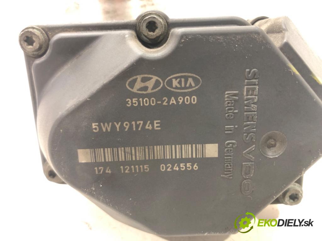KIA CEED Sportswagon (JD) 2012 - 2018    1.6 CRDi 128 94 kW [128 KM] olej napędowy 2012 - 2  Škrtiaca klapka 35100-2A900 (Škrtiace klapky)